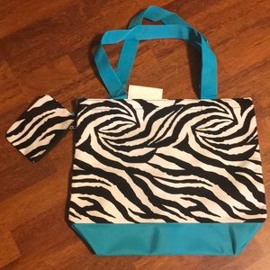 NWT tote bag with attached coin pouch.
